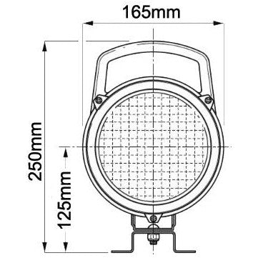 Round Work Lamp - AMAIreland - 