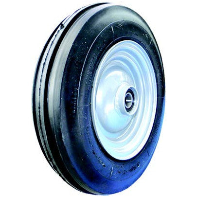 Rubber Wheel with Steel Rim (Suits PZ Haybob)- Ø: 370mm - AMAIreland - 