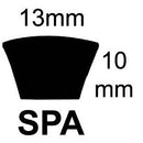 Rubberized SPA Section Belts SPA1357 - SPA2060 - AMAIreland - 