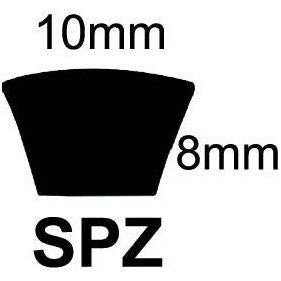 Rubberized SPZ Section Belts SPZ587 - SPZ1080 - AMAIreland - 