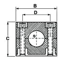 Single Hose Clamp - Ø 22mm - AMAIreland - 
