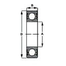 Spherical Bearing with Oil Hole - Deutz - Fahr Baler - 17262092RS