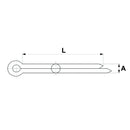 Split Pin - 5mm x 70mm - AMAIreland - 