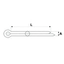 Split Pins - 5MM x 70MM