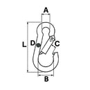 Spring Catch - Galvanised - L 60mm - AMAIreland - 