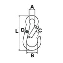 Spring Catch - Galvanised - L 90mm - AMAIreland - 