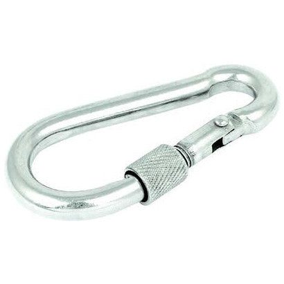 Spring Catch with Safety Screw - Galvanised - L 80mm - AMAIreland - 