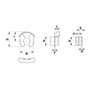 Spring Clip - Hole 12mm - AMAIreland - 