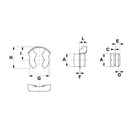 Spring Clip - Hole 6mm - AMAIreland - 