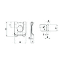 Spring Clip - Standard - 10MM