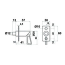 Spring Closing with Vertical Plate - AMAIreland - 