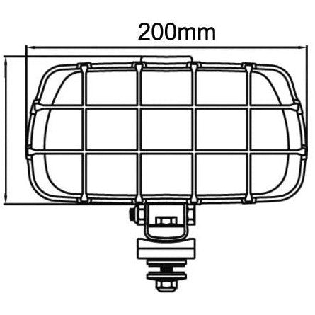 Square Work Lamp with Handle - AMAIreland - 