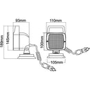 Square Work Lamp with Magnetic Base - AMAIreland - 