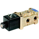 Stackable Circuit Selector Valve - Double Acting - 8 Way / 12VDC