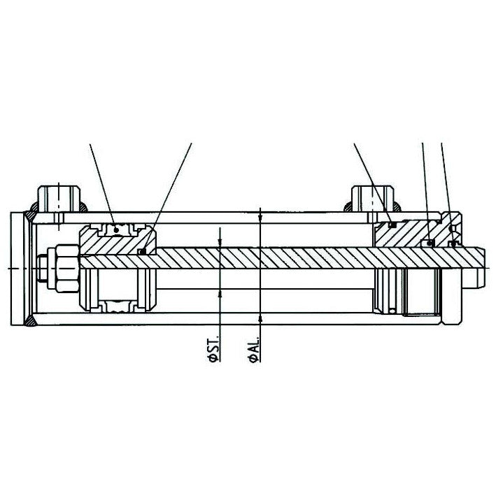 Standard Cylinder Piston Seal Kit - AMAIreland - 