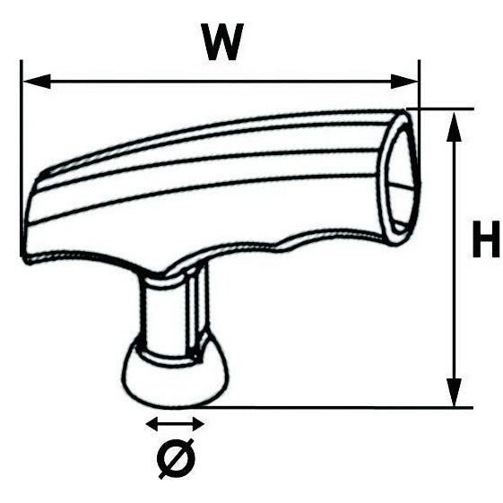 Standard Starter Handle with Insert - AMAIreland - 
