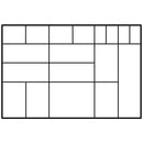 Storage Box with Handle - 18 Compartments - AMAIreland - 