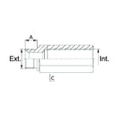 Stud for Automatic Check Valve 3/8"BSP - AMAIreland - 