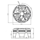 LED Magnetic Beacon (Impact Resistant)