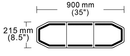 LED Beacon Light Bar - 900mm Long