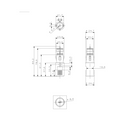 Lighter plug with LED power indicator