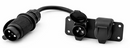 Power Cable with 3 Pin Plug & 3 Pin Socket