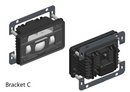 2 Piece LED Headlight Kit - with 3 Brackets for Multiple Applications