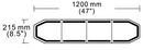 LED Beacon Light Bar - 1200mm Long