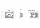 2 Piece LED Headlight Kit - with 3 Brackets for Multiple Applications