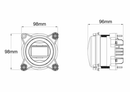 4 Piece LED Tractor Headlamp - Various Applications