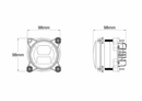 4 Piece LED Tractor Headlamp - Various Applications