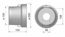 PTO Cone Ø: 200mm x L 150mm