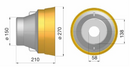 PTO Cone Ø: 270mm x L 210mm