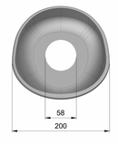 PTO Cone Ø: 200mm x L 150mm