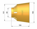 PTO Cone - Ø: 185mm x L: 164mm