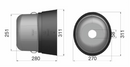 Oval PTO Cone