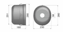 PTO Cone Ø: 280mm x L 180mm