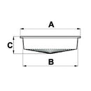 Tank Basket Filter - 204mm x 60mm - AMAIreland - 