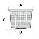 Tank Basket Filter - 305mm x 245mm - AMAIreland - 