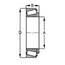Tapered Roller Bearings - Metric - 32004 - AMAIreland - 
