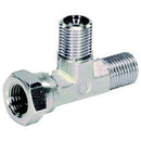 Tee Piece - BSP - Male / Female - 1/4"