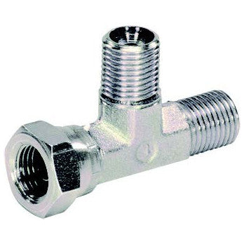 Tee Piece  BSP Male / Female - 1/4" - AMAIreland - 