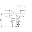 Tee Piece  BSP Male / Female - 3/8" - AMAIreland - 