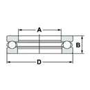 Thrust Ball Bearing - 51209