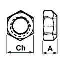 Tine Nut - 28 x 1.5mm - AMAIreland - 