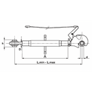Top Link with Quick Attach End CAT 2-2 - L max 885mm - AMAIreland - 