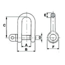 Top Quality Dee Shackle - 8mm - AMAIreland - 