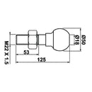 Towing Ball - AMAIreland - 