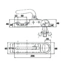 Towing Hitch Coupling - Round Ø 50mm - 1700kg - AMAIreland - 