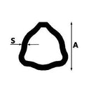 Triangular Outer Tube Complete Joint - BY-PY Type - CAT 4 - 27 x 74.6mm